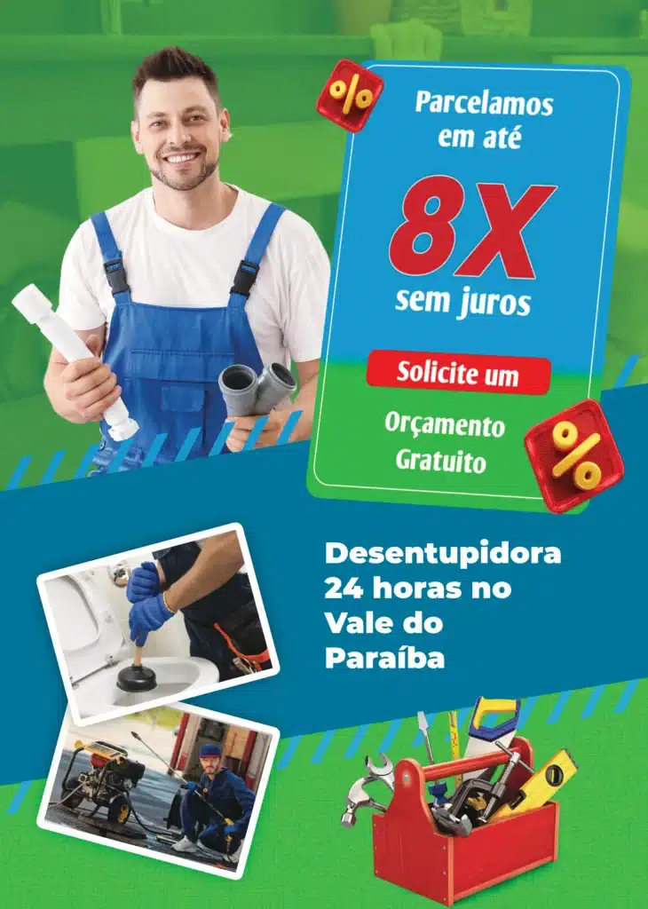 Banner Chamada Desentupidora WC Hidro